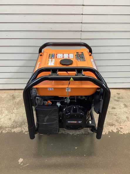 Generac 8125 / 6500-Watt Recoil Start Gasoline Powered Portable Generator with Cosense