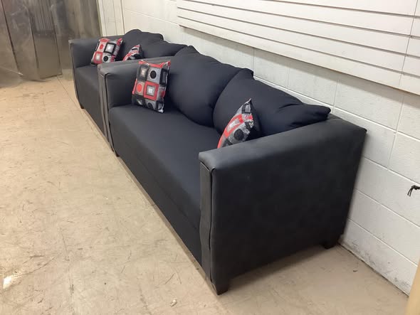 Brand New Fabric Couch and Loveseat Set