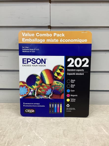Epson T202 Standard Capacity Ink Cartridge Clubpack, 2 Black & Cyan/Magenta/Yellow