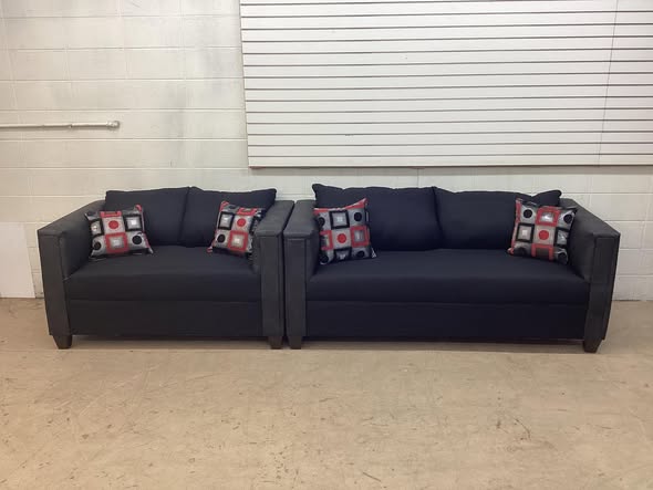 Brand New Fabric Couch and Loveseat Set