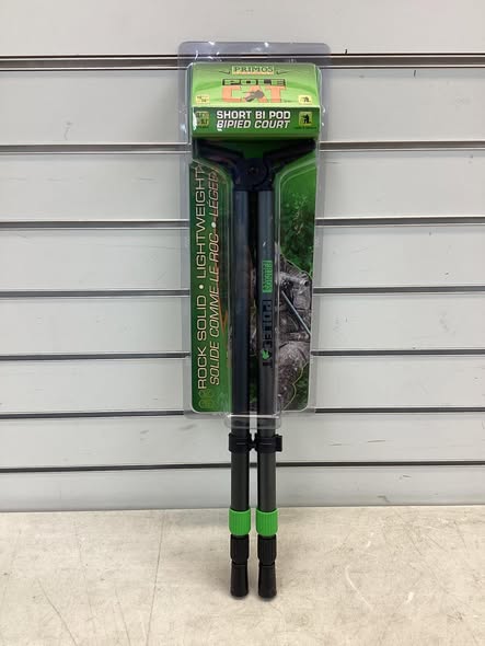 Primos Pole Cat Short Bipod Shooting Stick - 16-38"