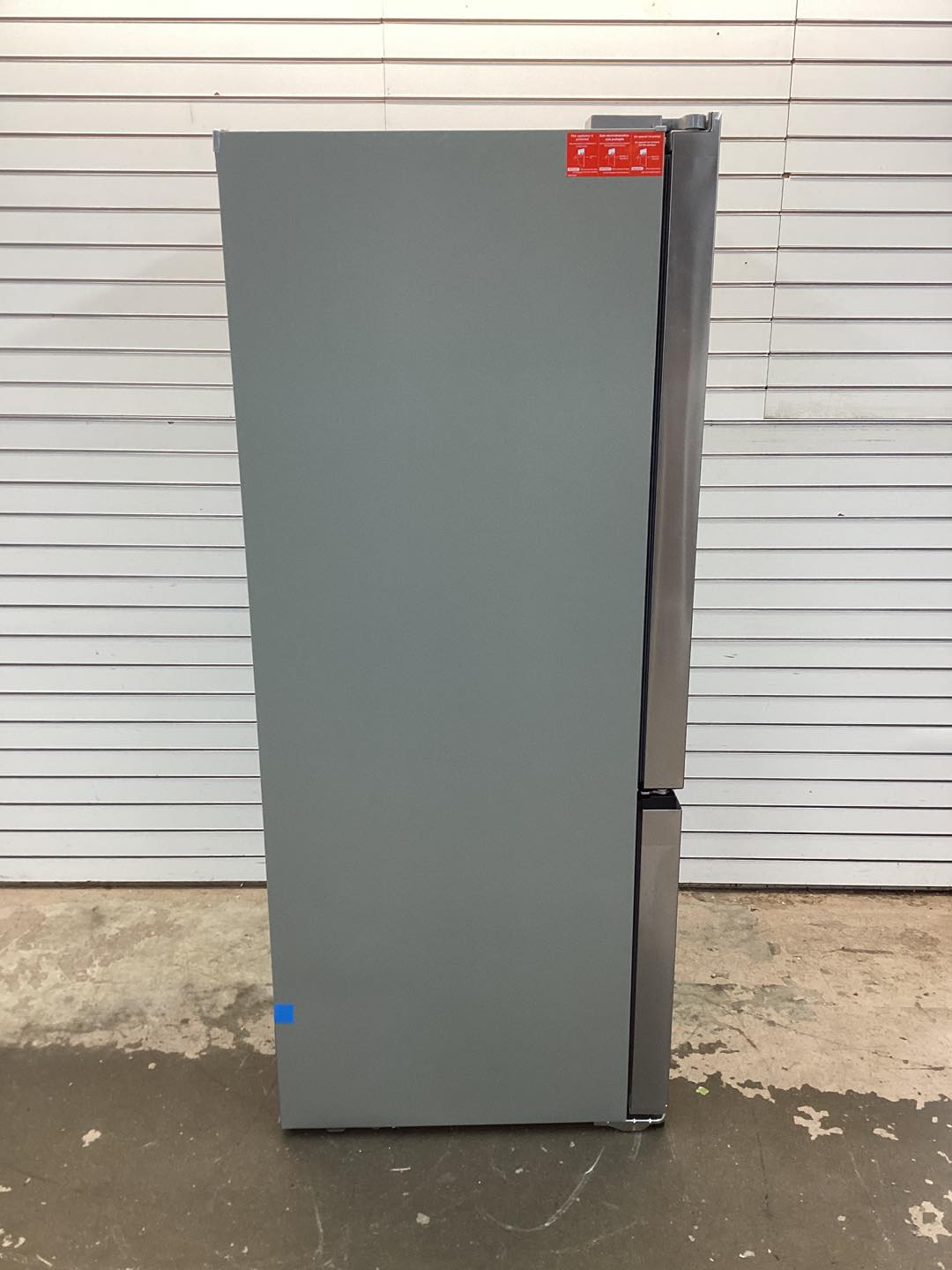 Hamilton Beach 17.7 cu. ft. Bottom Freezer French Door Refrigerator in Stainless Steel Look