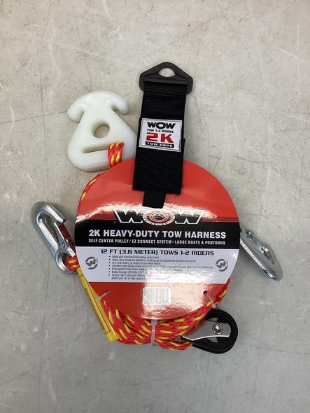 WOW-19-5270 12' HARNESS W SELF CENTERING PULLEY