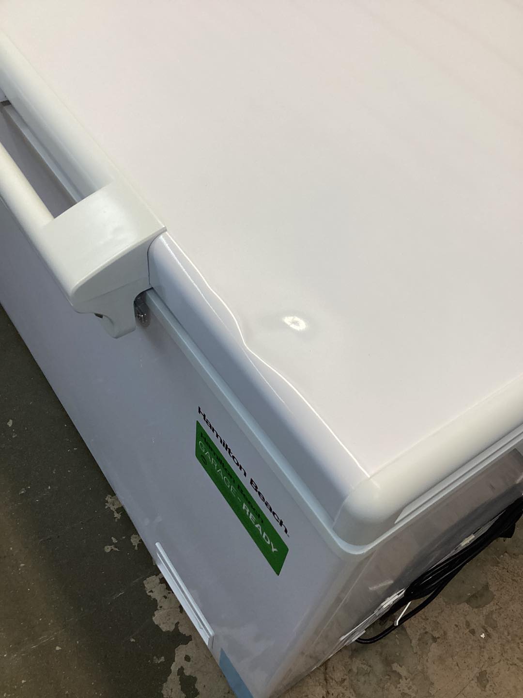 Hamilton Beach 17 cu. ft. Manual Defrost Chest Freezer in White