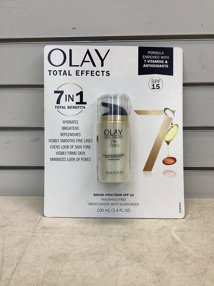 Olay Total Effects Face Moisturizer, SPF 15, 3.4 fl. oz.