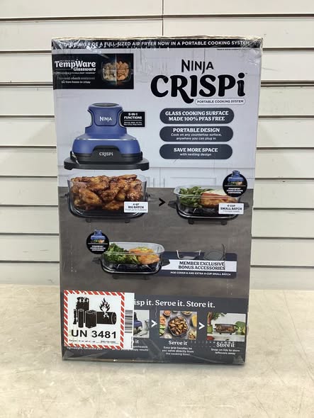 Ninja Crispi 5-in-1 Portable Glass Air Fryer Cooking System