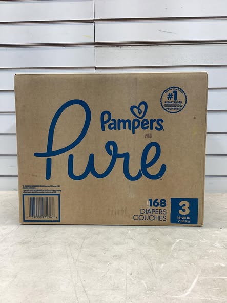 Pampers Pure Protection Diapers - Size 3, 168 ct.