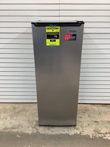 Frigidaire 7.0 cu. ft. Upright Convertible Fridge/Freezer in Stainless Look