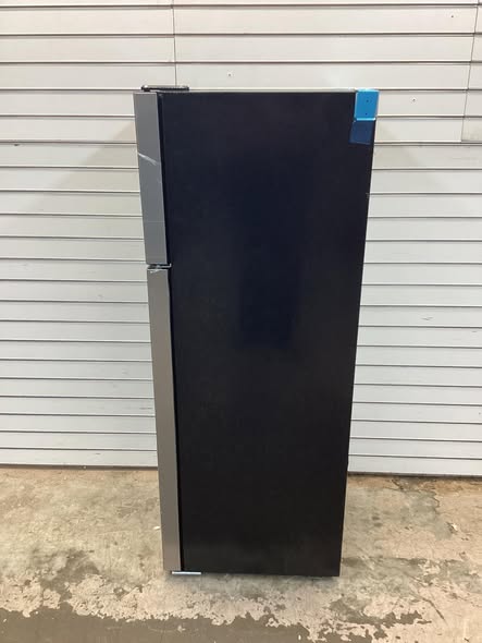 Frigidaire 7.3 cu. ft. 23.46 in wide 2-Door Mini Refrigerator in Platinum Steel with Freezer With built in beverage dispenser