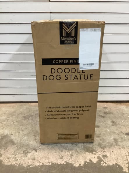 Member's Mark Sitting Doodle Dog Statue
