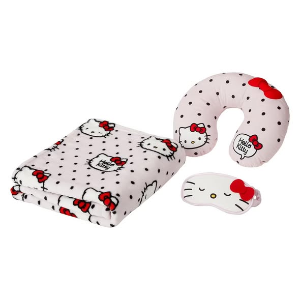 Kids  Hello Kitty 3-Piece Licensed Character Travel Set