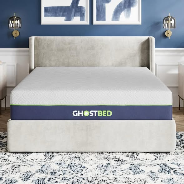 GhostBed Medium Hybrid Queen Size Mattress