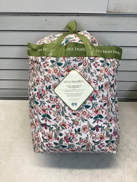 Vera Bradley 3-Piece Comforter Set - Full/Queen Size