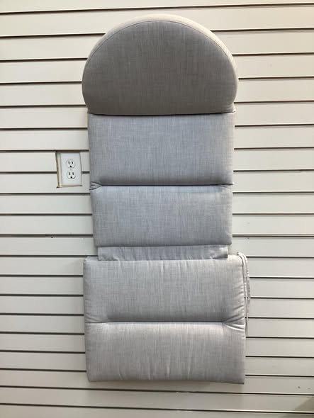 Peak Season Adirondack Cushion in Gray