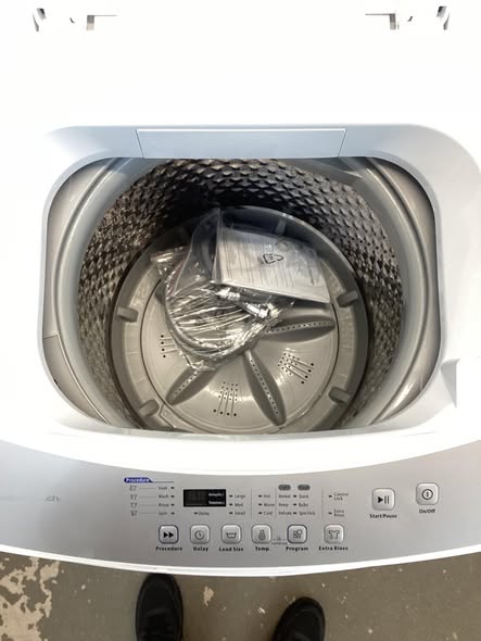 Hamilton Beach 20 in. 3.0 cu. ft. Portable Top Load Washing Machine