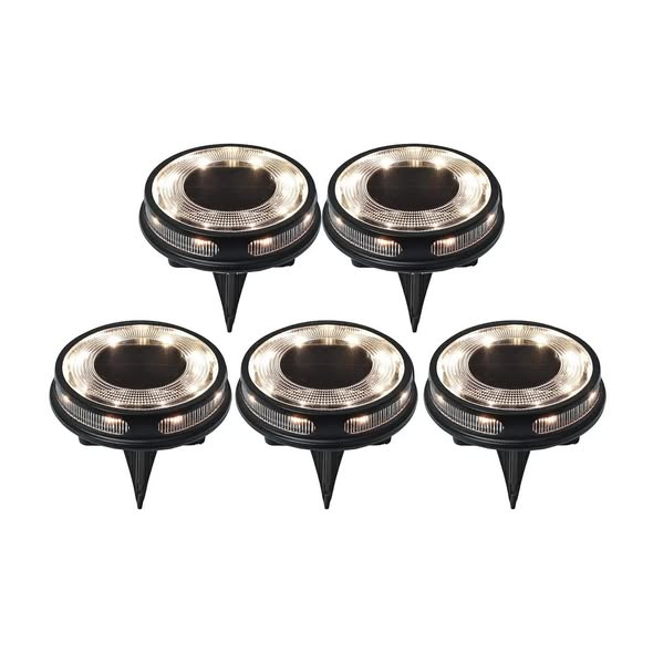Member's Mark Solar Disc Lights, 5-Pack