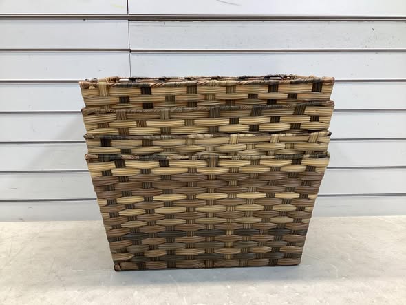 Member's Mark Decorative Woven Storage Baskets Set of 4