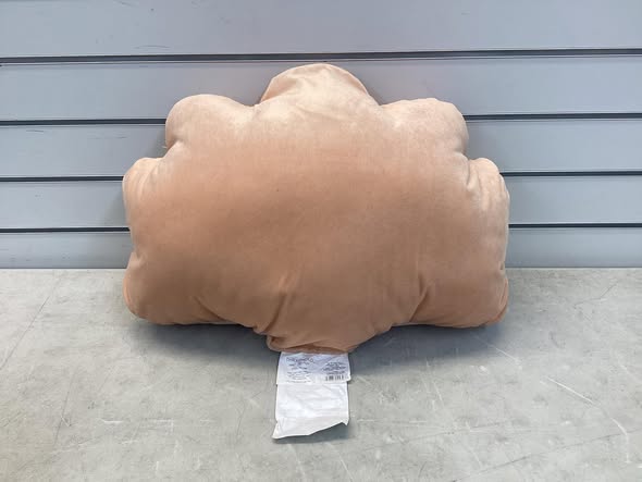 Threshold 20"x15" Shell Outdoor Novelty Plush Pillow Champagne