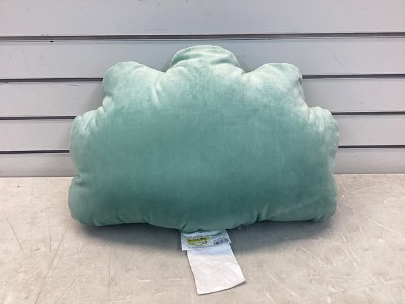 Threshold 20"x15" Shell Outdoor Novelty Plush Pillow Green