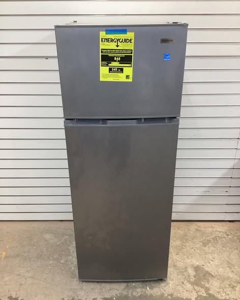 Frigidaire 7.5 cu. ft. Mini Refrigerator with Top Freezer in Stainless Look