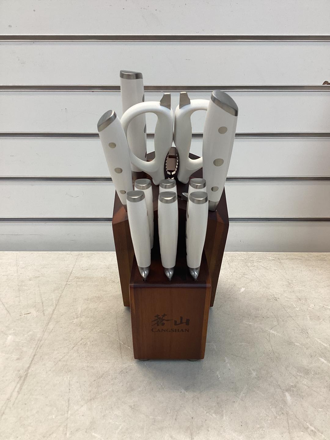 Cangshan 12-Piece German Steel Forged Knife Block Set