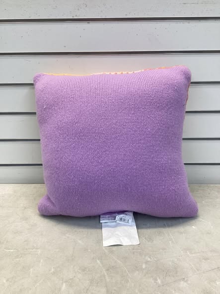 Cozy Bliss Flower Crochet Teen Treasured 16”x16" Decorative Pillow