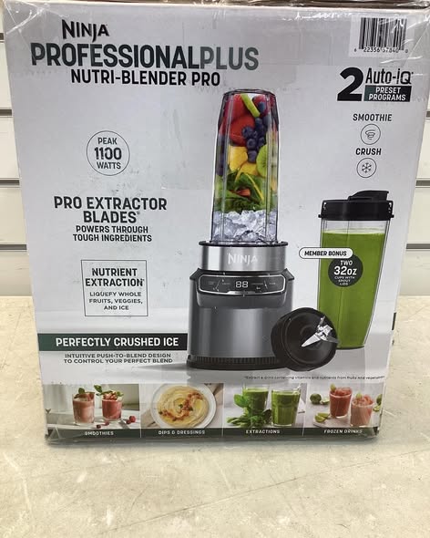 Ninja Nutri-Blender Pro with Auto-iQ, Personal Blender