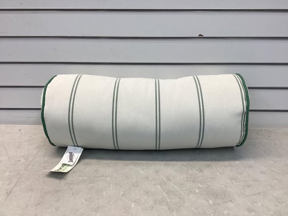 Threshold 20"x8" Striped Outdoor Bolster Pillow Cream designed with Studio McGee