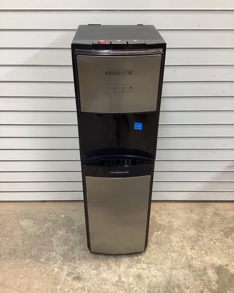 Frigidaire 5 Gallon Bottom Loading Hot and Cold Water Dispenser in Stainless Steel