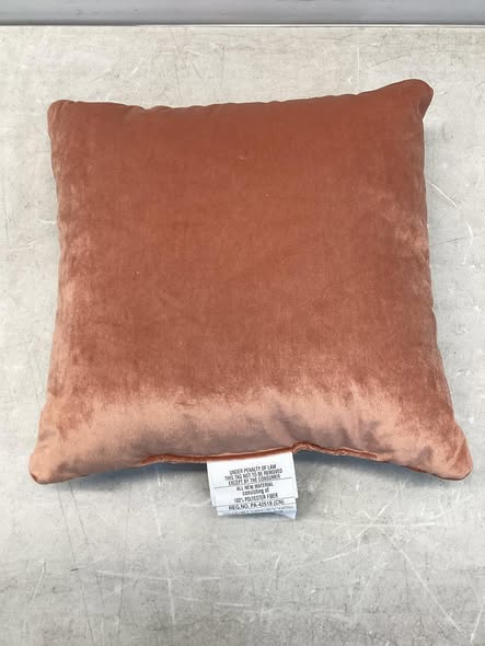 Threshold 18” x 18” Toss Pillow Peach Color