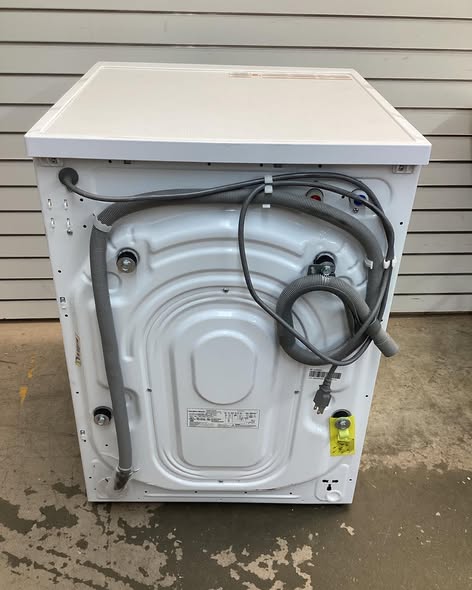 Lightly used Hamilton Beach 2.7 cu. ft. White All-in-One Front Loading Washer and Dryer Combo