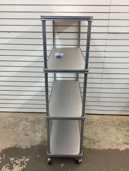 Seville Classics 4-Tier Steel Wire Shelving, 36" W x 14" D x 56.5"H