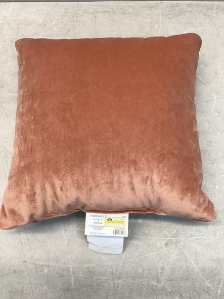 Threshold 18” x 18” Toss Pillow Peach Color