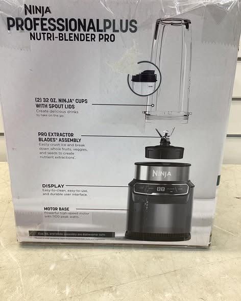 Ninja Nutri-Blender Pro with Auto-iQ, Personal Blender