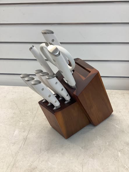 Cangshan 12-Piece German Steel Forged Knife Block Set