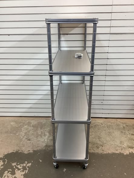Seville Classics 4-Tier Steel Wire Shelving, 36" W x 14" D x 56.5"H