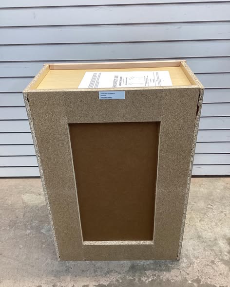 Hampton Bay 21 in. W x 12 in. D x 30 in. H  Wall Kitchen Cabinet in Unfinished