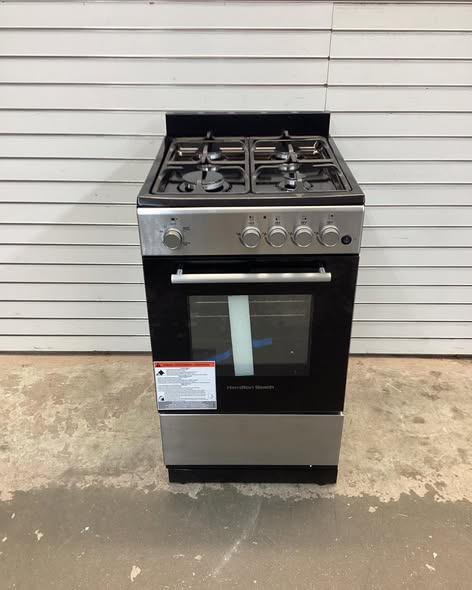 Hamilton Beach 20 In. Gas Range Oven with Shallow Tray in Stainless Steel