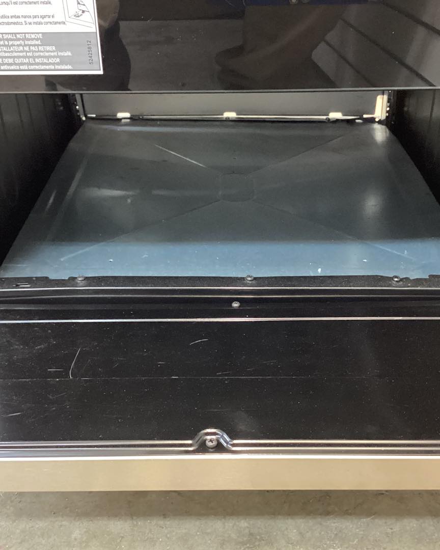 Hamilton Beach 20 In. Gas Range Oven with Shallow Tray in Stainless Steel