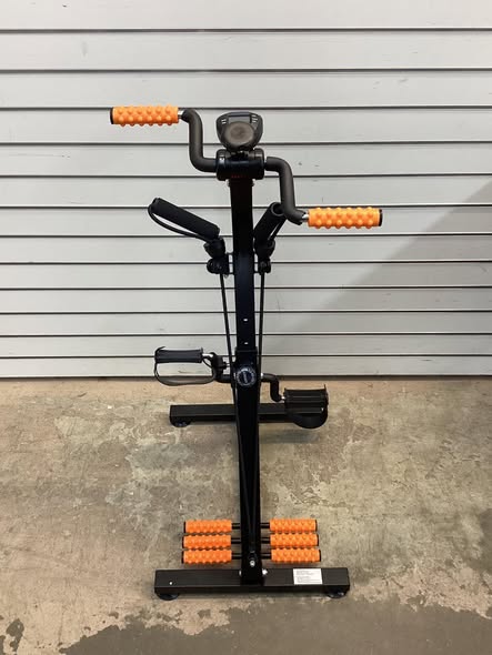 Costway Adjustable LCD Pedal Exercise Bike with Massage