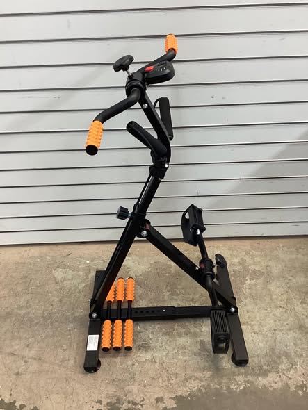 Costway Adjustable LCD Pedal Exercise Bike with Massage