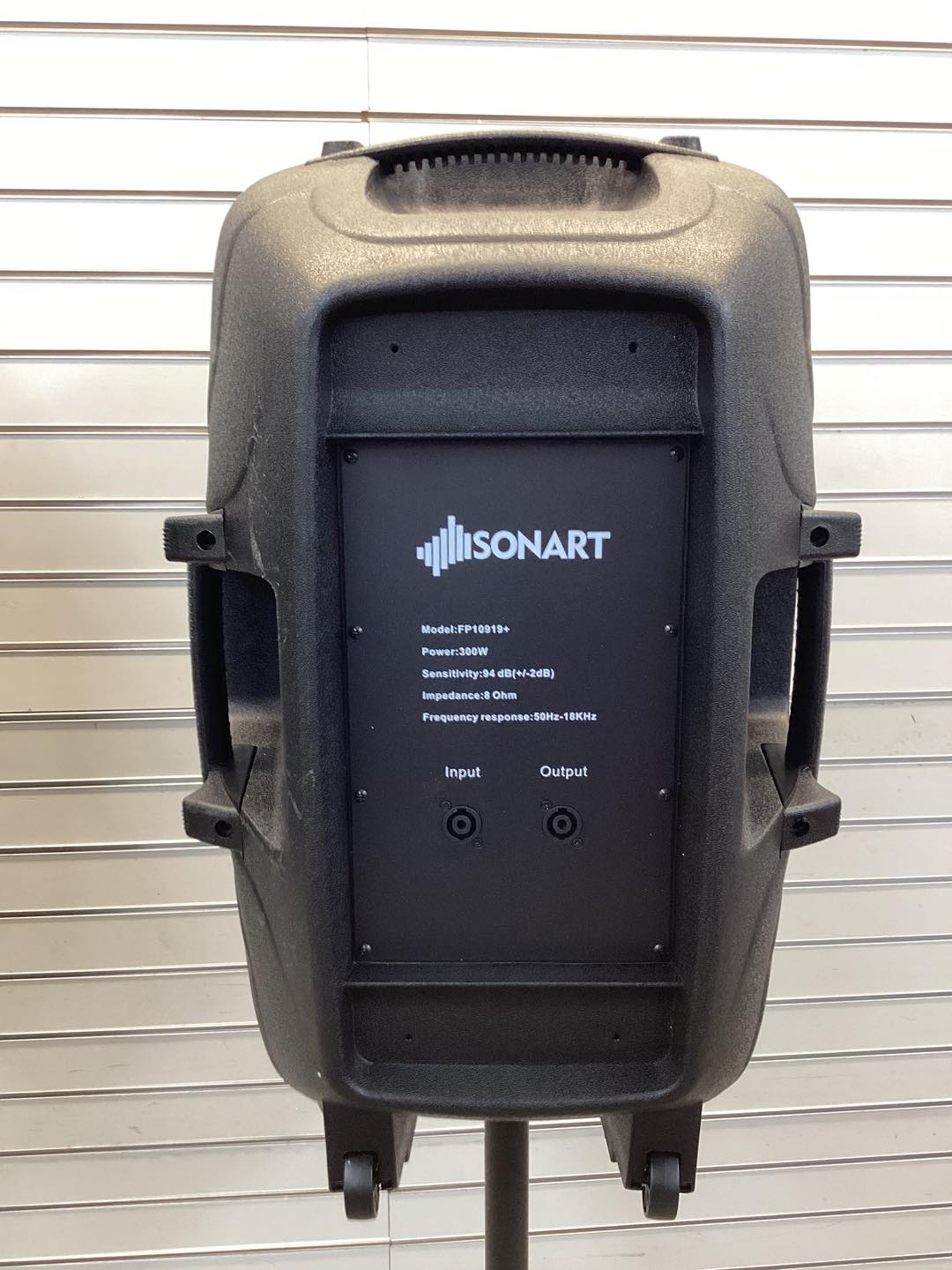 Sonart 15" 1500W Powered Speakers, 2-Way Full Range Portable PA Speaker System Combo Set