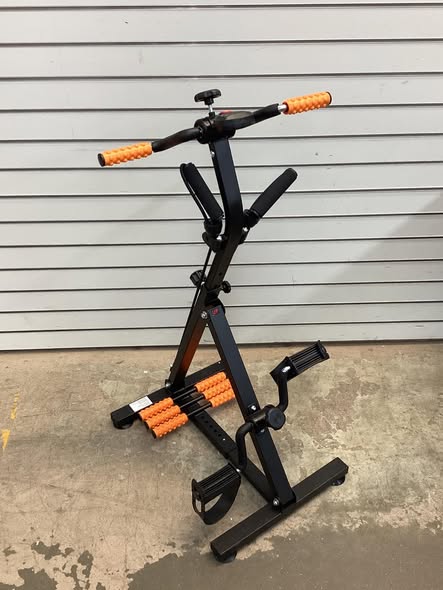 Costway Adjustable LCD Pedal Exercise Bike with Massage