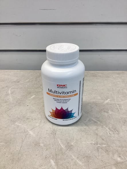 GNC Women's Mega Energy and Metabolism Multivitamin Tablets, 180 ct.