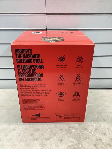 Dynatrap UV 1/2-Acre Black Insect and Mosquito Trap Black