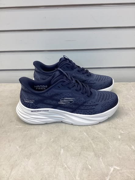 Skechers Men's Hands Free Skech-Edge Swift Fit Sneaker Size 8 - Navy