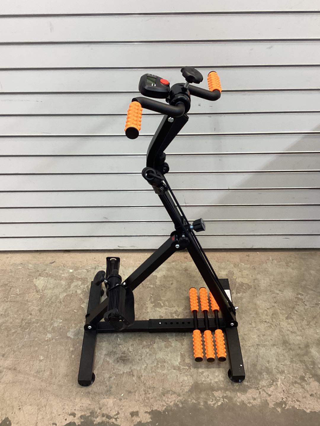 Costway Adjustable LCD Pedal Exercise Bike with Massage