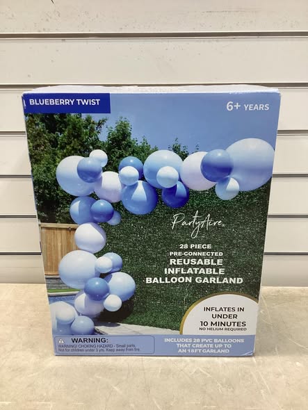 PartyAire 18' Reusable PVC Balloon Arch, 28 pc.