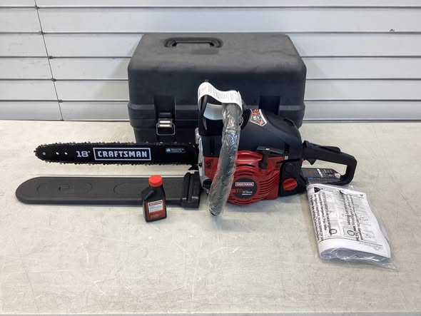 CRAFTSMAN 42-cc 2-cycle 18-in Gas Chainsaw
