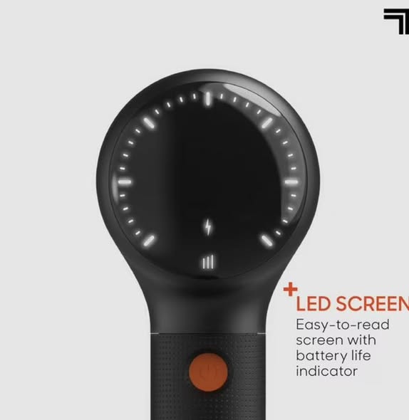 Sharper Image Powerboost Ultra Deep Tissue Percussion Massager